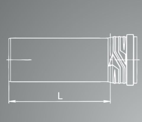 Труба каналізаційна ASG Plast 40х1.8 16220621 фото