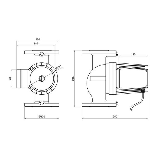 Насос циркуляційний Thermo Alliance LPA40-13-550 SD00047132 фото