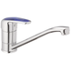 Смеситель для кухни Haiba Magic 004 с синей ручкой (HB0664) HB0664 фото 1