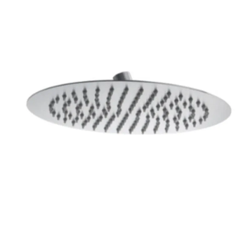 Лійка для душу стельова Zerix SH-005.SUS-25cm (нерж. сталь) (ZX5008) ZX5008 фото