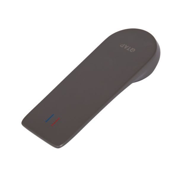 Ручка картриджа Qtap (116,5х41,5х18) для смесителей Vlasta New Gunmetal Black PVD QTVLA11654151849628 SD00055752 фото