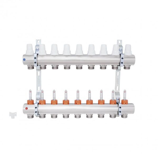 Коллектор Icma 1" 9 выходов, с расходомерами №K013 SD00005246 фото