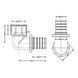 Угол натяжной Icma №1037 d20х2,8-1/2"В 851037ADGW05 SD00053886 фото 2