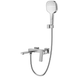 Змішувач для ванни з коротким виливом KOER KB-41037-01 (Колір хром) (KR6004) KR6004 фото 1