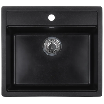 Мойка кухонная Zerix ZS-5751S-03 Черная (ZX4596) ZX4596 фото