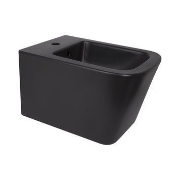 Биде подвесное Qtap Tern New 515x350x320 мм Matt Black QT17551303GMB SD00052588 фото