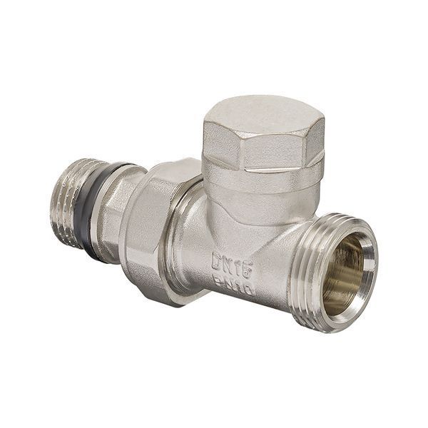 Комплект для подключения радиатора Koer SET-15 - 1/2"x3/4" (прямой) с термоголовкой НН (KR3180) KR3180 фото