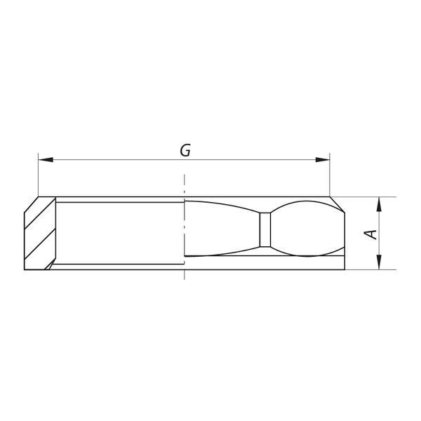 Контргайка 1/2" Koer KF.K06 (KF0001) KF0001 фото