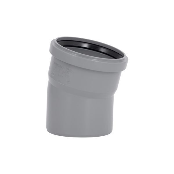Колено канализационное Ostendorf-OSMA HT-System PLUS d110&times;15&deg; SD00057105 фото