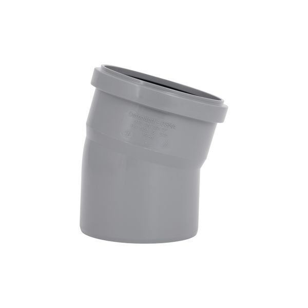 Колено канализационное Ostendorf-OSMA HT-System PLUS d110&times;15&deg; SD00057105 фото