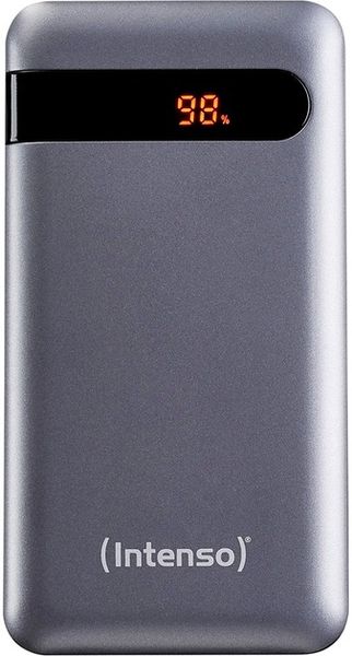 УМБ Intenso PD20000 20000mAh PD/20W, QC/3.0 microUSB, USB-A, USB Type-C Anthracite (PB930227/7332354) 54040/52870 фото