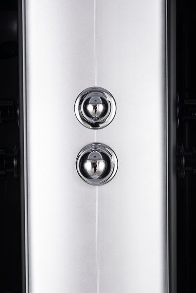 Бокс душевой без гидромассажа Mixxus STRONG SB01-90x90x215-FB SATIN с высоким поддоном (MI6884) MI6884 фото