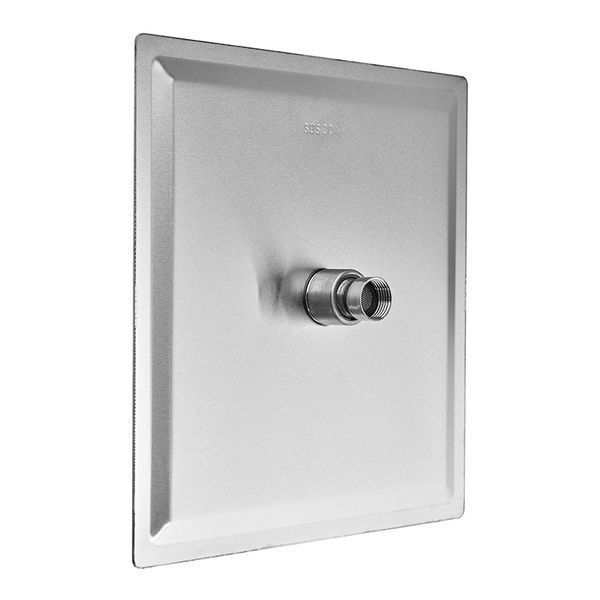 Лійка для душу стельова Zerix SH-006.SUS-25x25cm (нерж. сталь) (ZX5009) ZX5009 фото