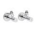Комплект кранів Thermo Alliance Standart 1/2" НР для рушникосушарки кутовий SF395W15 SD00046628 фото 6