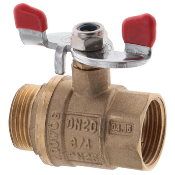 Кран шаровый СК 3/4" ГШБ Б/Н ART.607 (WP0130) WP0130 фото