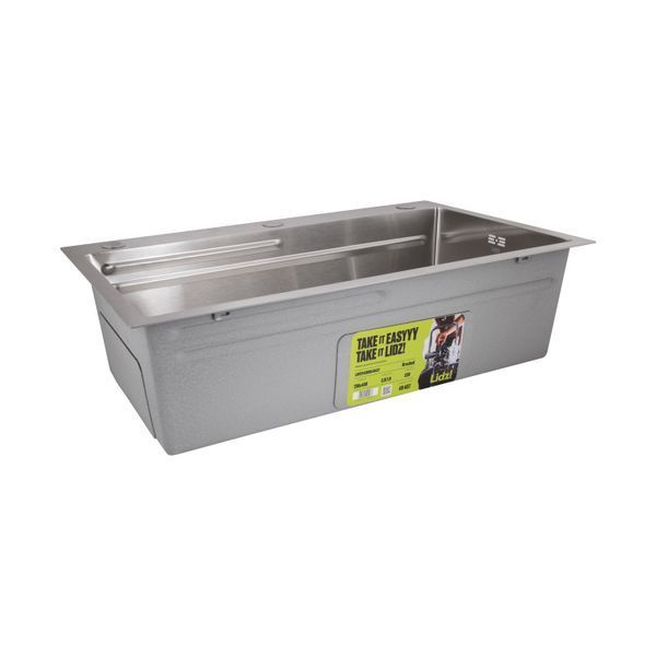 Мойка для кухни интегрированная Lidz Handmade H7545 Brushed Steel 3,0/1,0 мм LDH7545BRU49457 SD00055581 фото