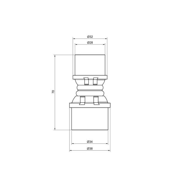 Муфта прес Icma 32х26 No400 SD00006313 фото