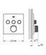 Термостат прихованого монтажу на 3 споживача Grohe Grohtherm SmartControl (29126000) 29126000 фото 6