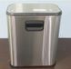 Мусорное ведро с плавным закрытием прямоугольное Mixxus Cubic-TC0105 SS Color 5л цвет нержавейка (MI7088) MI7088 фото 13