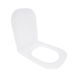 Сидіння для унітазу Qtap (Stork, Aquarius 630) 420x336x22 мм, White, з мікроліфтом, Slim Duroplast, Quick Release QTSC179W49263 SD00055387 фото 3