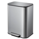 Мусорное ведро с плавным закрытием прямоугольное Mixxus Cubic-TC0105 SS Color 5л цвет нержавейка (MI7088) MI7088 фото 1