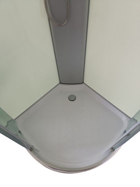 Бокс душевой без гидромассажа Mixxus STRONG SB02-90x90x215-FB SATIN с низким поддоном (MI6886) MI6886 фото
