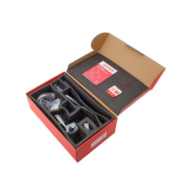 Смеситель для ванны с длинным изливом Koer KB-42007-01 (Цвет хром) (KR3456) KR3456 фото