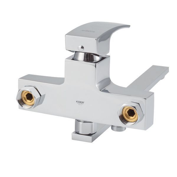 Смеситель для ванны с длинным изливом Koer KB-42007-01 (Цвет хром) (KR3456) KR3456 фото