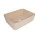 Раковина накладная Qtap Tern 480x370x135 мм, Beige, прямоугольная, с донным клапаном QT17116069SB SD00054302 фото 17