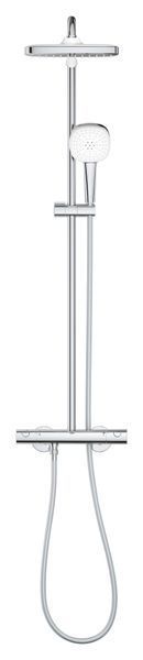 Душова система з термостатом для настінного монтажу Grohe Tempesta System 250 Cube (26689001) 26689001 фото