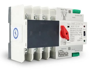 Автомат введення резерву Mezeen MZQ3-4P (4P, 400V, 125A) 50885/50059 фото