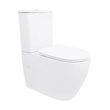 Унитаз напольный Qtap Evia Ultra Quiet 630&times;350&times;795 мм с сиденьем Soft-close, White QTEVI27W49258 SD00055382 фото