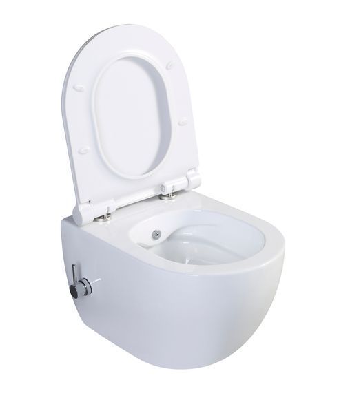 Унитаз-биде подвесной Mixxus Premium ELLIPSE-1301-R 500x365x350mm система смыва RIMLESS (MP6659) MP6659 фото