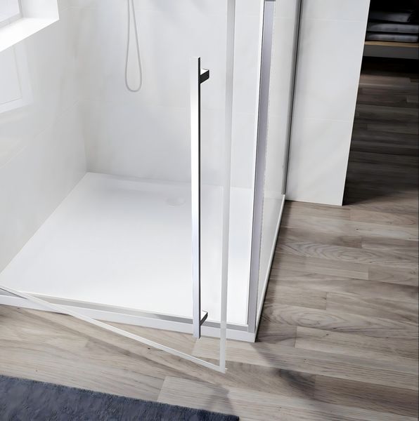 Душевая кабина без поддона Koer SR SC08-90x90x200-TR-01 прозрачное стекло Easy Clean 6мм, хром (KR5371) KR5371 фото
