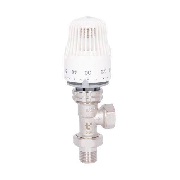 Кран Thermo Alliance Standart RTL угловой 1/2"ВН TAS01515 SD00054169 фото