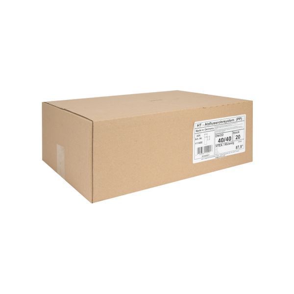 Тройник канализационный Ostendorf-OSMA HT-System PLUS d40/40/40&times;87&deg; SD00057150 фото