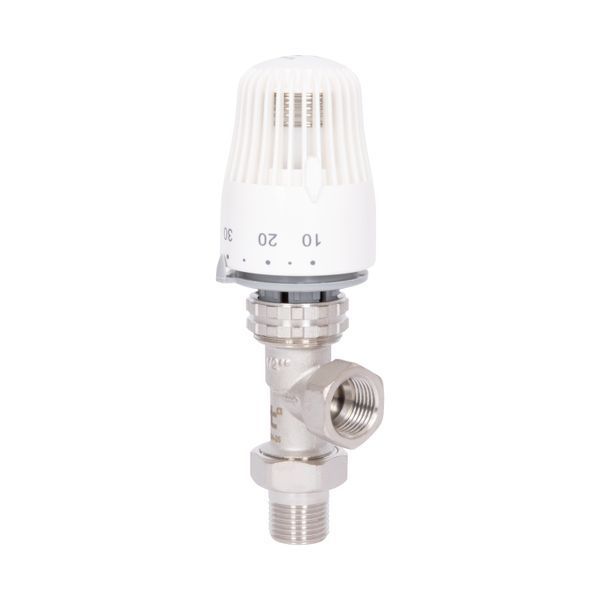 Кран Thermo Alliance Standart RTL угловой 1/2"ВН TAS01515 SD00054169 фото