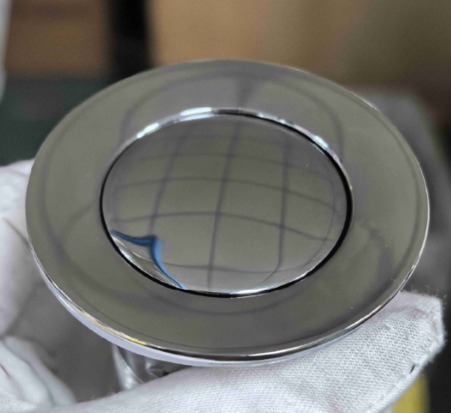 Донный клапан для раковины Koer PW-09-01 1 1/4'' с переливом автоматический СLICK-СLACK (Цвет хром) (KR5796) KR5796 фото