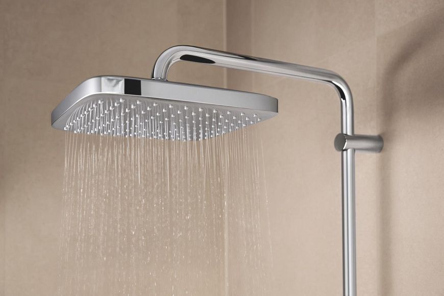 Душова система з термостатом для настінного монтажу Grohe Tempesta System 250 Cube (26689001) 26689001 фото