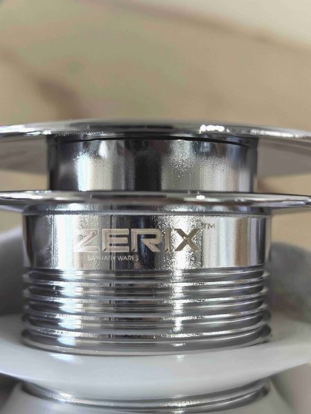 Донный клапан для раковины без перелива Zerix BV-10 1 1/4" автоматический Click-Clack (Цвет хром) (MY0416) MY0416 фото