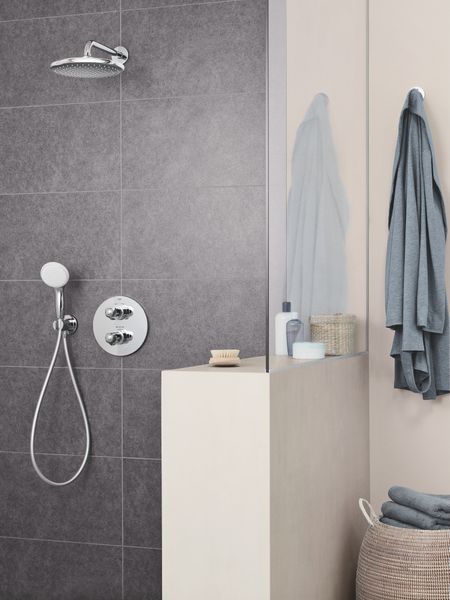 Верхній душ з настінним кронштейном Grohe Tempesta (260000) 26668000 фото