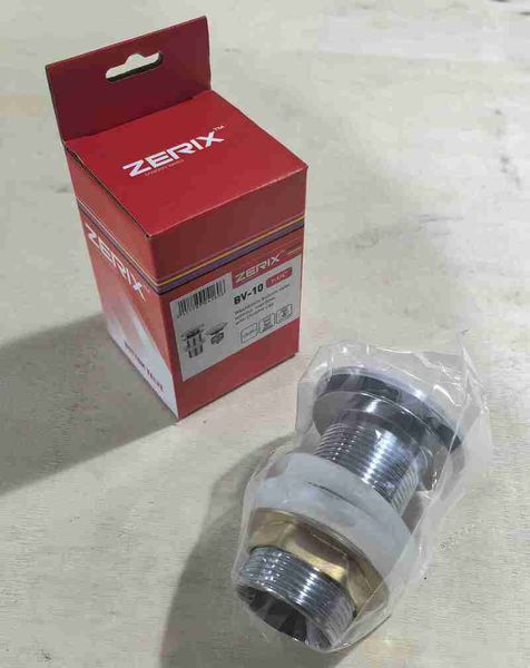 Донный клапан для раковины без перелива Zerix BV-10 1 1/4" автоматический Click-Clack (Цвет хром) (MY0416) MY0416 фото