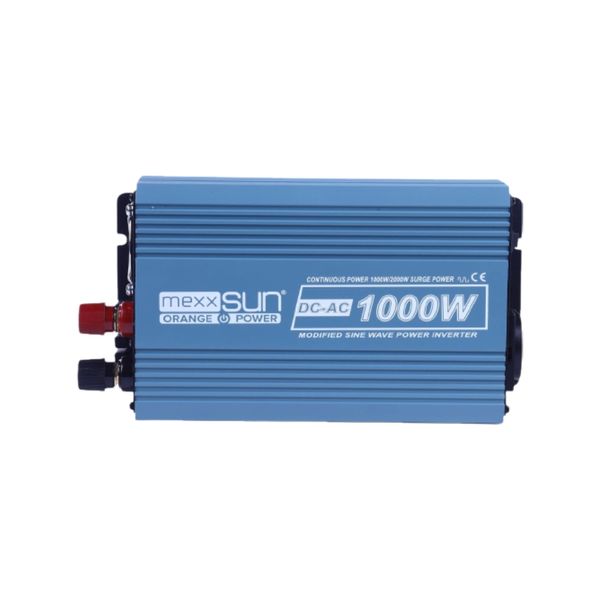 Інвертор напруги Mexxsun MXS-1000, 24V/220V, 1000W, з апроксимованою синусоїдою Mexxsun 16517 8007/16517 фото