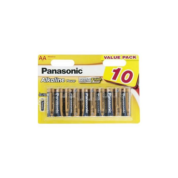 Panasonic Alkaline Power AAA BLI Battery 10pcs (LR03REB / 10BW) Panasonic 12247 7222/2823 фото