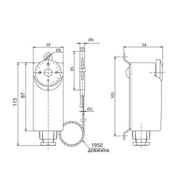 Термостат Thermo Alliance Standart с выносным датчиком TAS350 SD00054168 фото