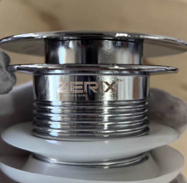 Донный клапан для раковины без перелива Zerix BV-10 1 1/4" автоматический Click-Clack (Цвет хром) (MY0416) MY0416 фото