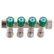 Коллектор вентильный с фитингом Koer KR.1124-4 1&rdquo;x4 ways (KR2834) KR2834 фото 3