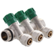 Коллектор вентильный с фитингом Koer KR.1123-3 3/4&rdquo;x3 ways (KR2830) KR2830 фото 1