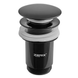 Донный клапан для раковины Zerix BV-01 BLACK 1 1/4'' с переливом автоматический СLICK-СLACK (Цвет черный) (ZX6016) ZX6016 фото 1