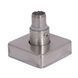 Кронштейн стійки Lidz (34,5х53х53) для душових систем Kubis, Nexus, Helix 1033,1030 Nickel LDKUB3455353N49524 SD00055648 фото 5